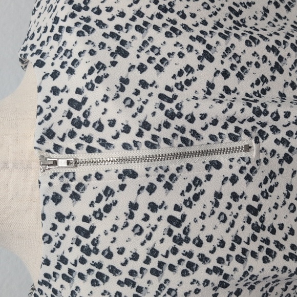 Melloday 3/4 Sleeve Polka Dot Animal Print Blouse Size Medium - Picture 6 of 10